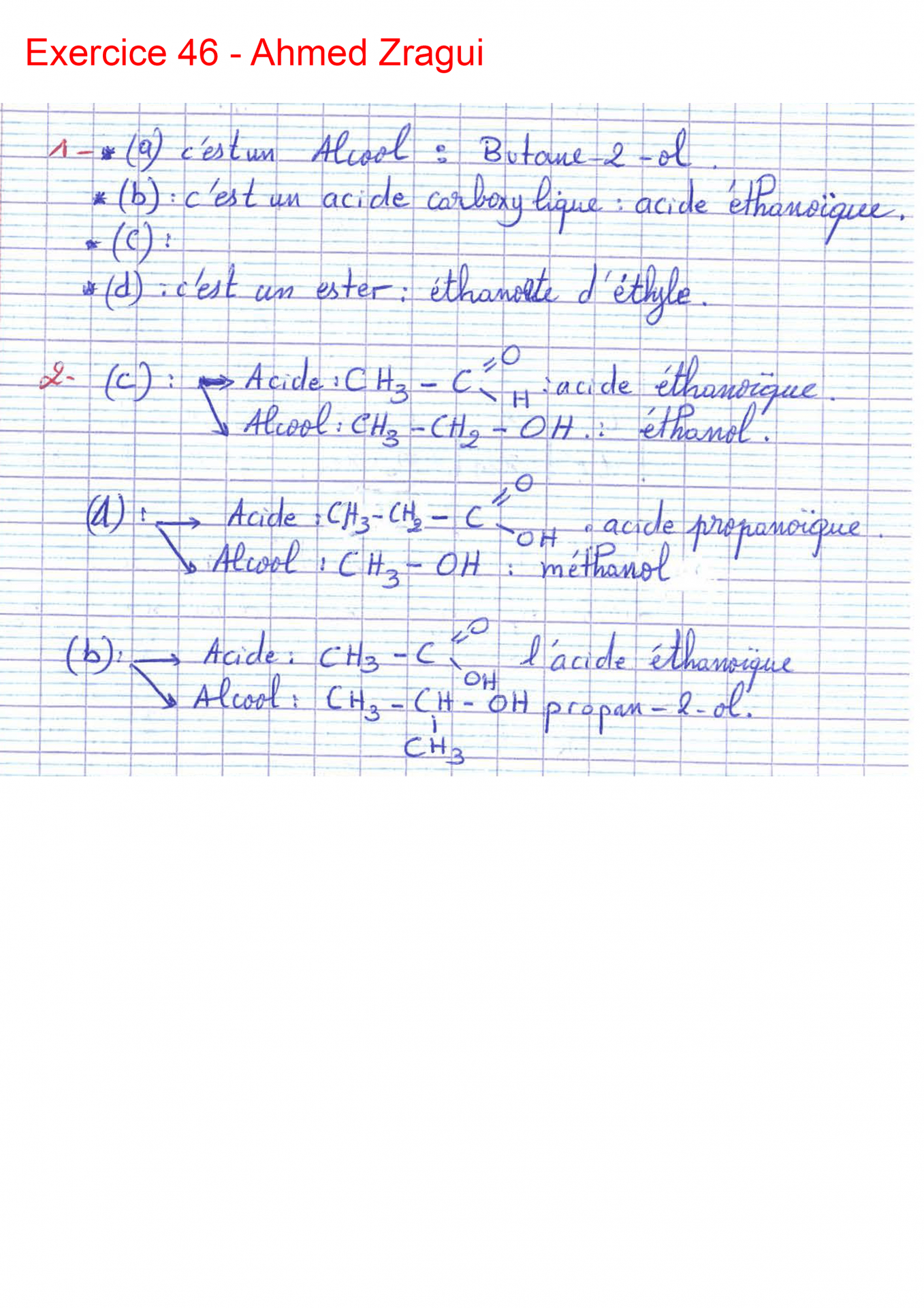 Exercice 46 ahmed zragui